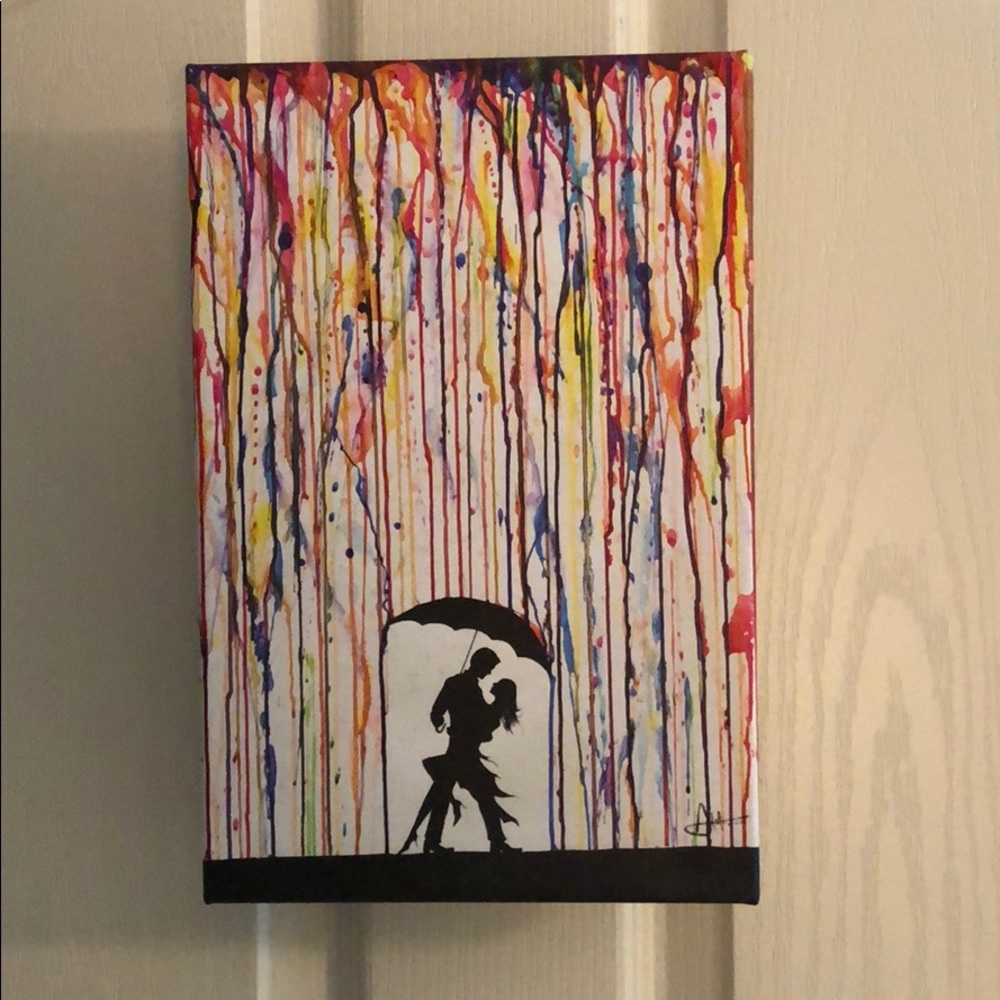singing in the rain painting